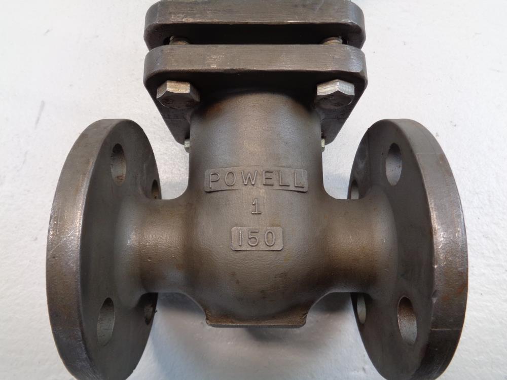 Powell 1" 150# CF8M Gate Valve, Fig# 2491